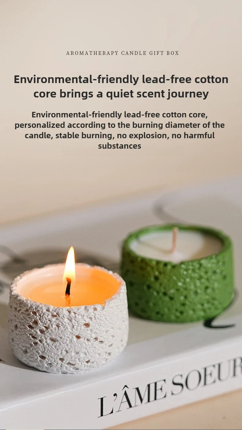 Premium Aromatherapy Scented Candles - Handmade Soy Wax Candles for Relaxation and Home Decor - Long-Lasting Fragrance ﻿