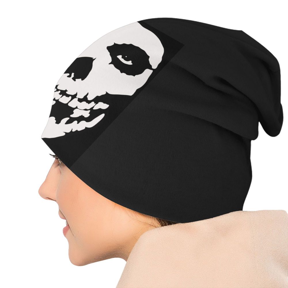 Misfits Horror Punk Rock Knit Beanie – Unisex Winter Skull Cap for Men & Women - Premium beanie from dsers - Just $19.99! Shop now at Lizard Vigilante