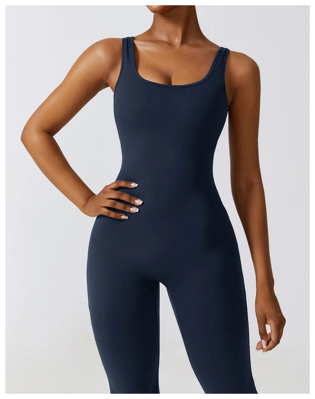 Sexy Back V Jumpsuit Gym Set Women Training Yoga Suit Sportswear Women Sports Jumpsuit Fitness Rompers Stretch Workout Bodysuits - Premium  from Lizard Vigilante - Just $36.99! Shop now at Lizard Vigilante