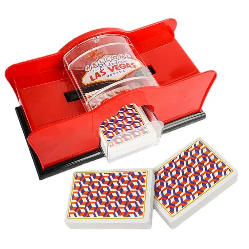 NEW Card Shuffler Automatic Shuffle Machine for Playing Cards Fully Playing Card Shuffle Machine Playing Card Shuffler Mixer - Lizard Vigilante