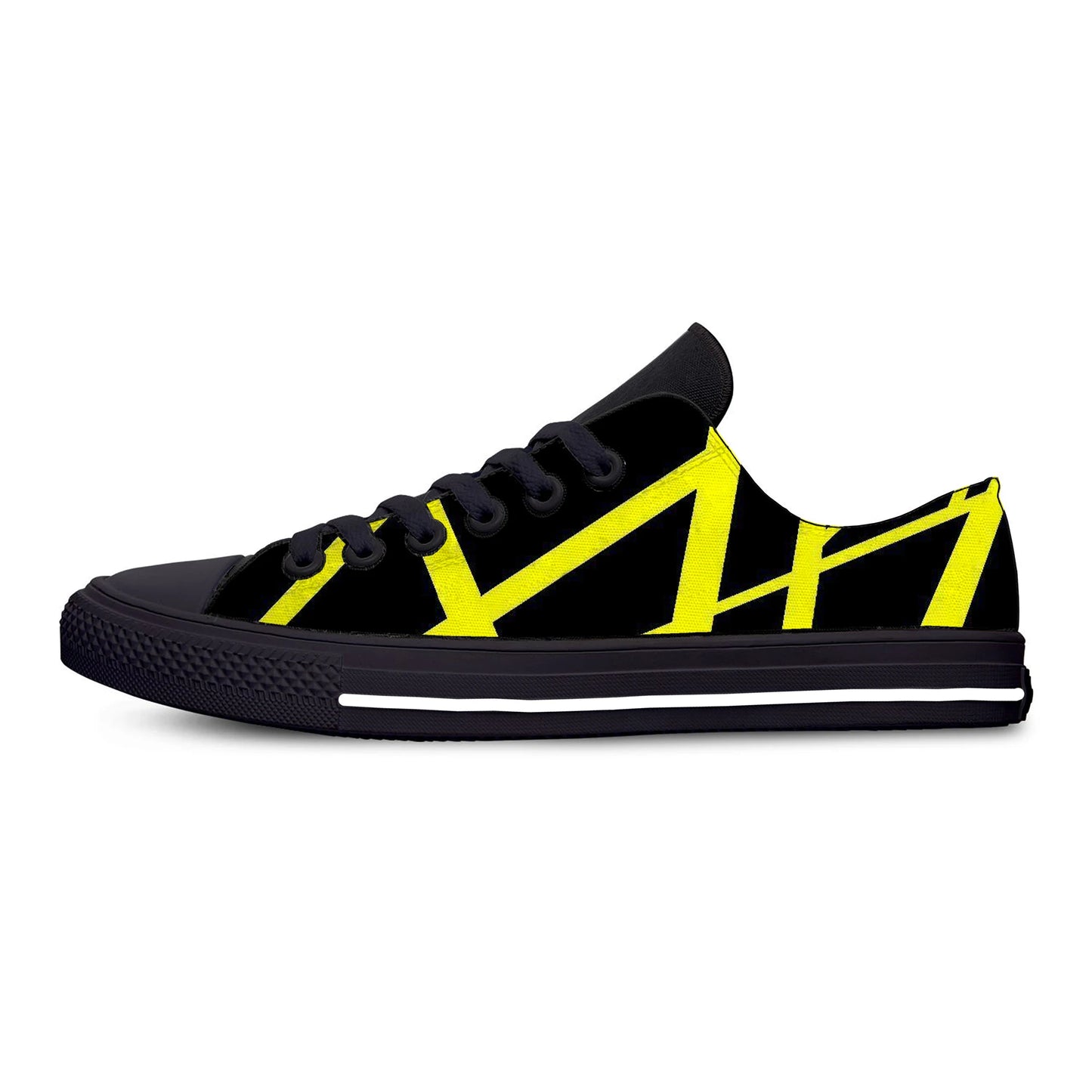 Van EVH 5150 Stripes Halen Summer Lightweight Canvas Sneakers – Breathable, Casual, Lace-Up Shoes for Men and Women - Premium sneakers from Lizard Vigilante - Just $53.88! Shop now at Lizard Vigilante