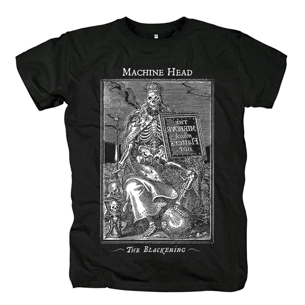 Machine Head T Shirt Vintage Mens Heavy Metal Power Metal Fashion Summer Tee Tops Casual Harajuku Streetwear Cotton Tshirt - Premium T-Shirt from Lizard Vigilante - Just $22.99! Shop now at Lizard Vigilante