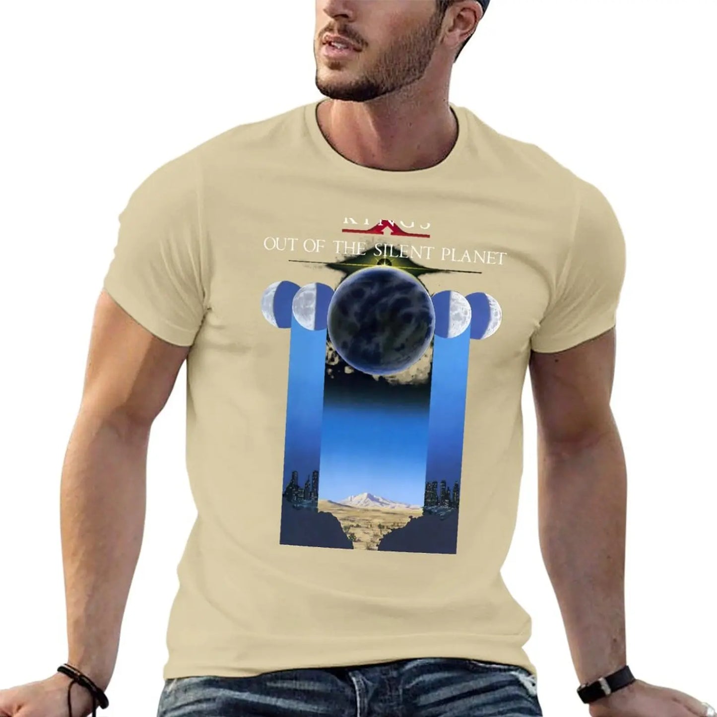 King's X - Out of the Silent Planet T-Shirt animal prinfor boys aesthetic clothes sublime anime clothes men tshirt - Premium tshirt from Lizard Vigilante - Just $22.99! Shop now at Lizard Vigilante