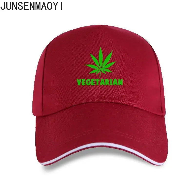 Vegetarian Weed Gift - Unisex Baseball Cap with Hemp Leaf - Premium baseball cap from dsers - Just $19.88! Shop now at Lizard Vigilante