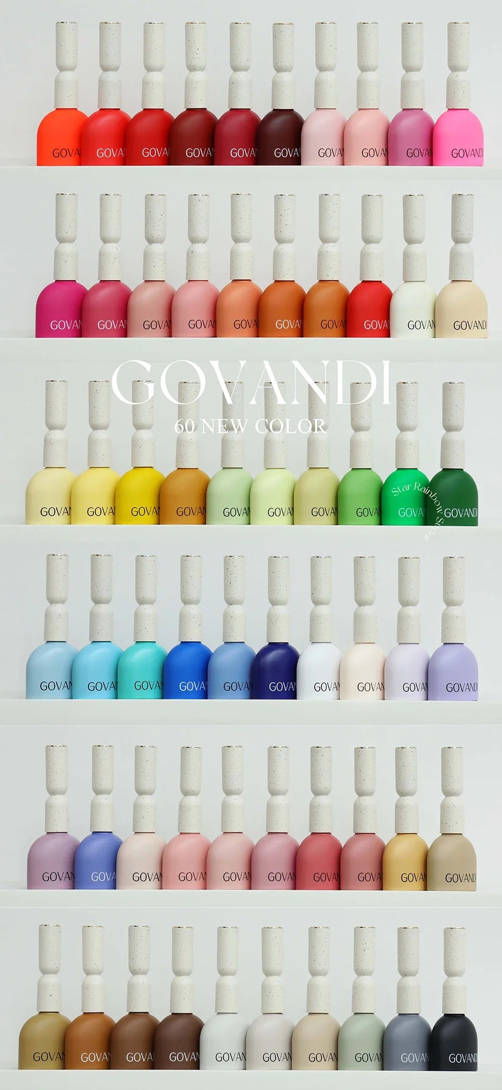 High Quality Gel Nail Polish Set Nail Supplies Wholesale UV Gel Lacquer With Color Card Nail Art Polish Varnishes Gel 60 Colors