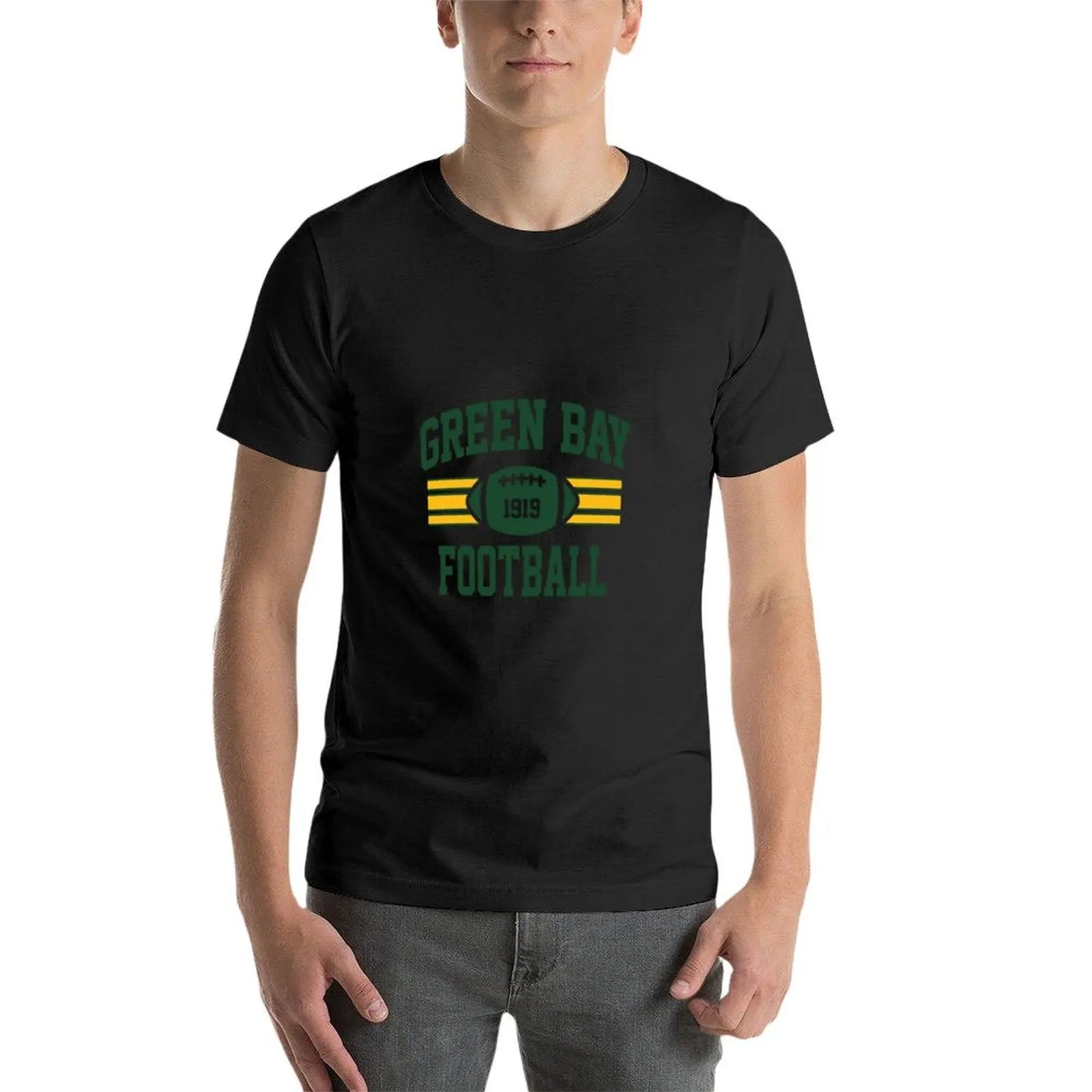 Vintage Green Bay Football Pullover T-Shirt - Athletic Fan Gift - Premium T-Shirt from dsers - Just $24.88! Shop now at Lizard Vigilante