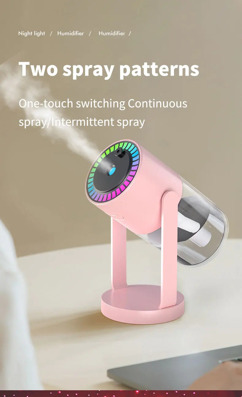 “Night Raider” Starry Sky Portable Humidifier – Ultimate USB Fog & Aromatherapy Projector for Rebels and Rockstars - Premium Humidifier from dsers - Just $34.77! Shop now at Lizard Vigilante