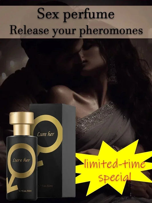 50ml Pheromone Attractive for Men and Women Orgasm Attract Aphrodisiac Spray for Men's Fragrance Body Unisex Flirt Perfume