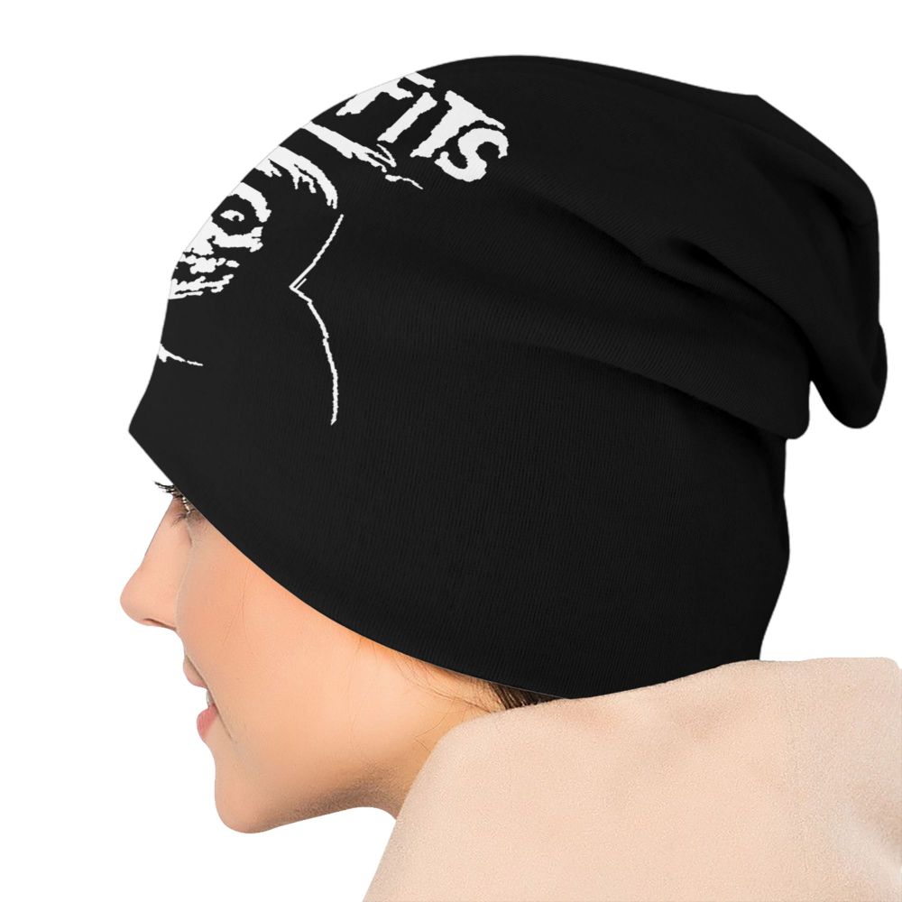 Misfits Horror Punk Rock Knit Beanie – Unisex Winter Skull Cap for Men & Women - Premium beanie from dsers - Just $19.99! Shop now at Lizard Vigilante