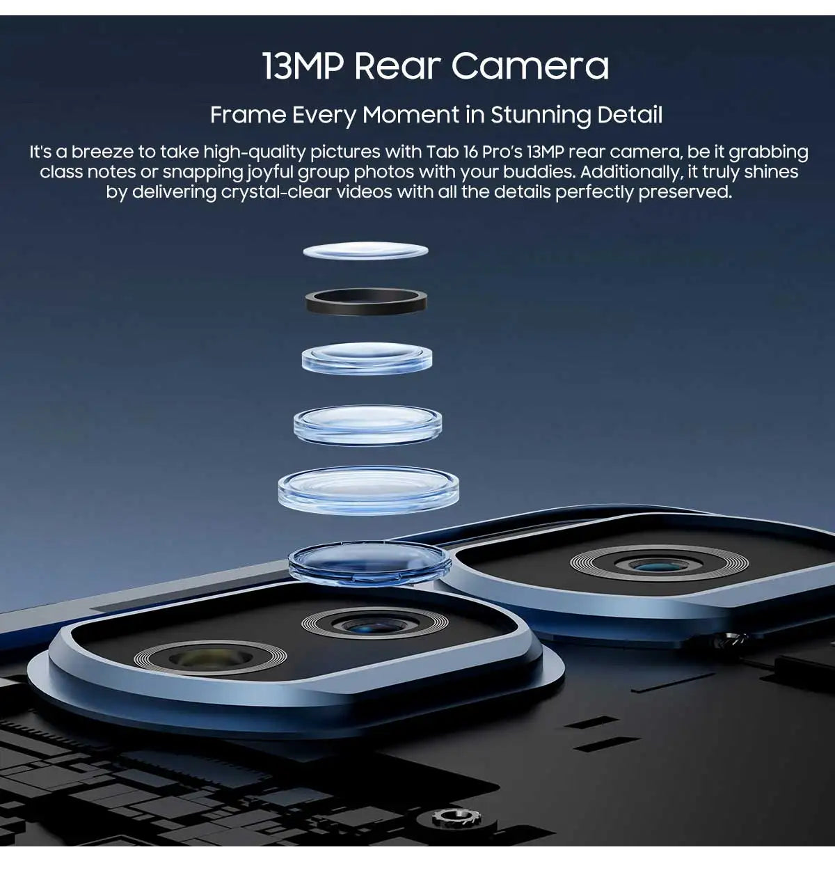 Blackview Tab 16 Pro Tablet PC 11'' FHD+ Display T616 Octa Core 24GB(8+16) RAM 256GB ROM 7700mAh 4G Tablets Android 14