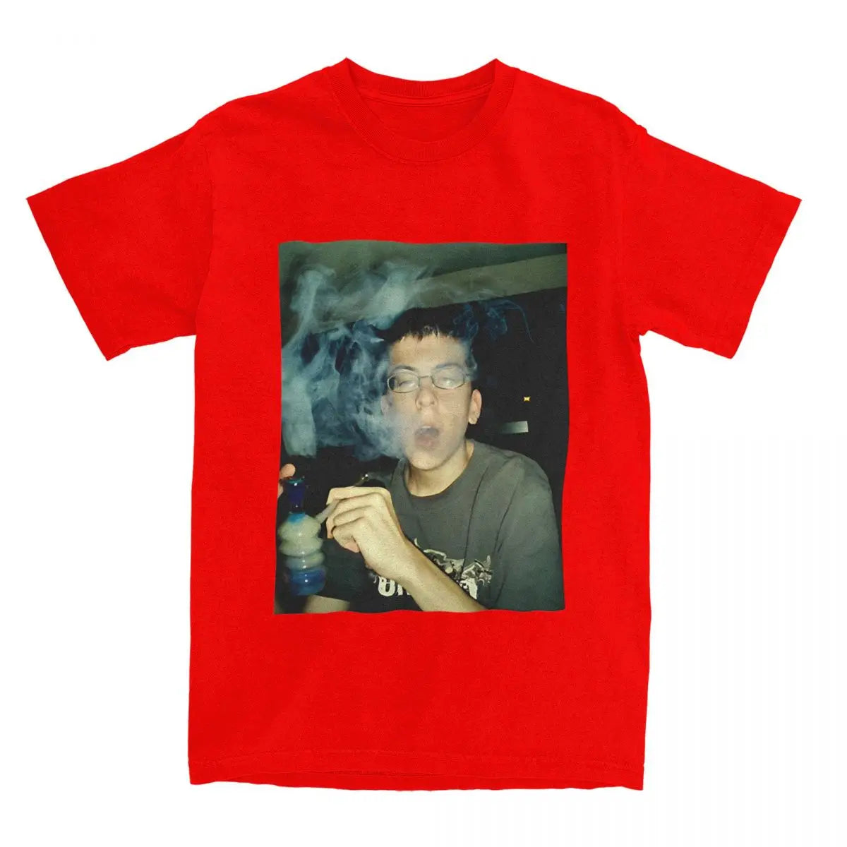 Mclovin Smoking Weed Superbads Men Women T Shirts Accessories Novelty Tee Shirt T-Shirt 100% Cotton Classic Tops - Premium T-Shirt from Lizard Vigilante - Just $23.88! Shop now at Lizard Vigilante