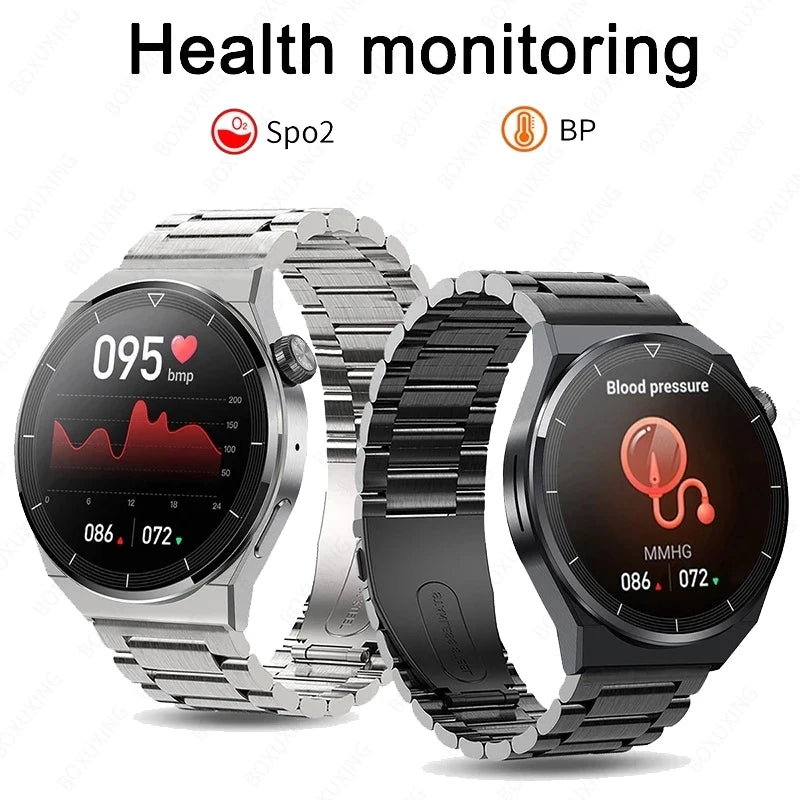 BOXUXING Huawei Xiaomi GT3 Pro Smart Watch – 1.36" AMOLED Display, Bluetooth Call, NFC, IP68 Waterproof - Premium smart watch from Lizard Vigilante - Just $64.99! Shop now at Lizard Vigilante