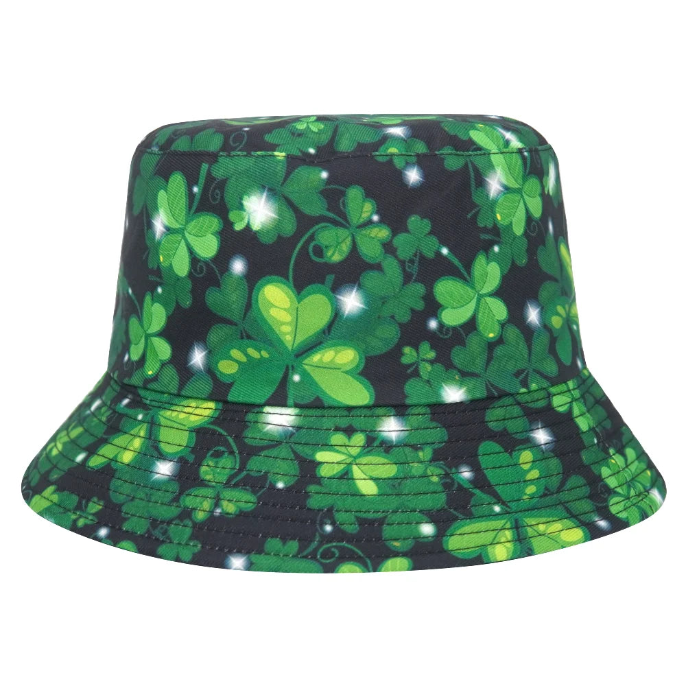 Unisex Double-Sided Summer Sun Protection Bucket Hat – Hip Hop Style Reversible Fisherman Hat for Casual Outdoor Adventures - Premium T-Shirts from Lizard Vigilante - Just $22.99! Shop now at Lizard Vigilante