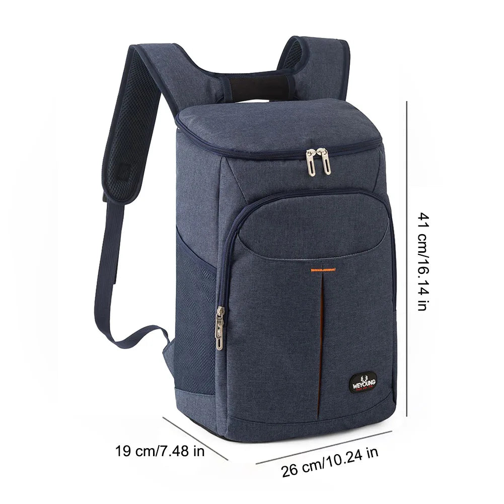 Ultimate 23L Insulated Cooler Backpack – Leak-Proof Thermal Party Bag for Camping, Picnics, and Outdoor Adventures - Premium cooler from DS - Just $38.88! Shop now at Lizard Vigilante