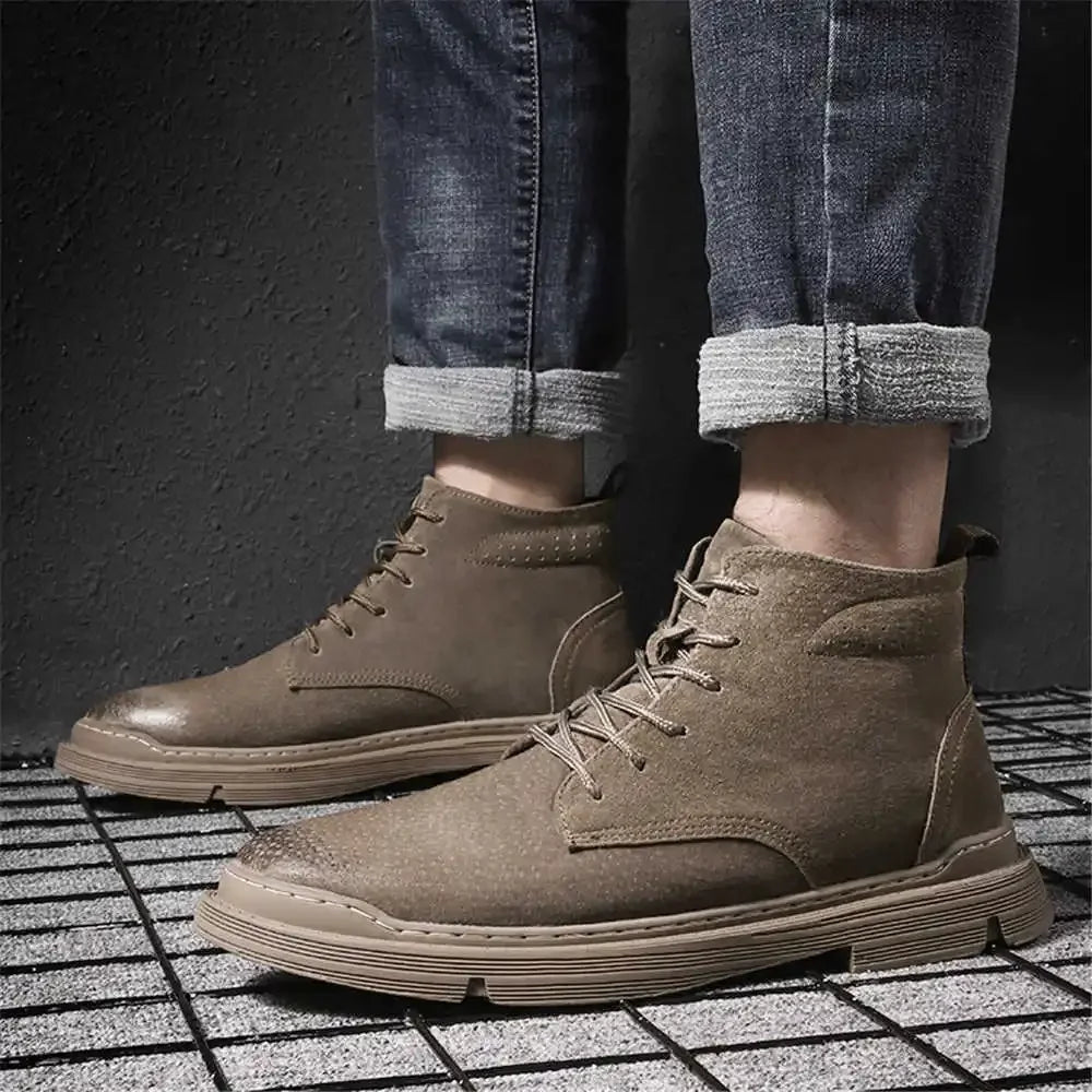 Men’s Chunky Barrel Sports Sneakers – Trendy Casual Trainers for Everyday and Outdoor Adventures - Premium boots from Lizard Vigilante - Just $44.88! Shop now at Lizard Vigilante