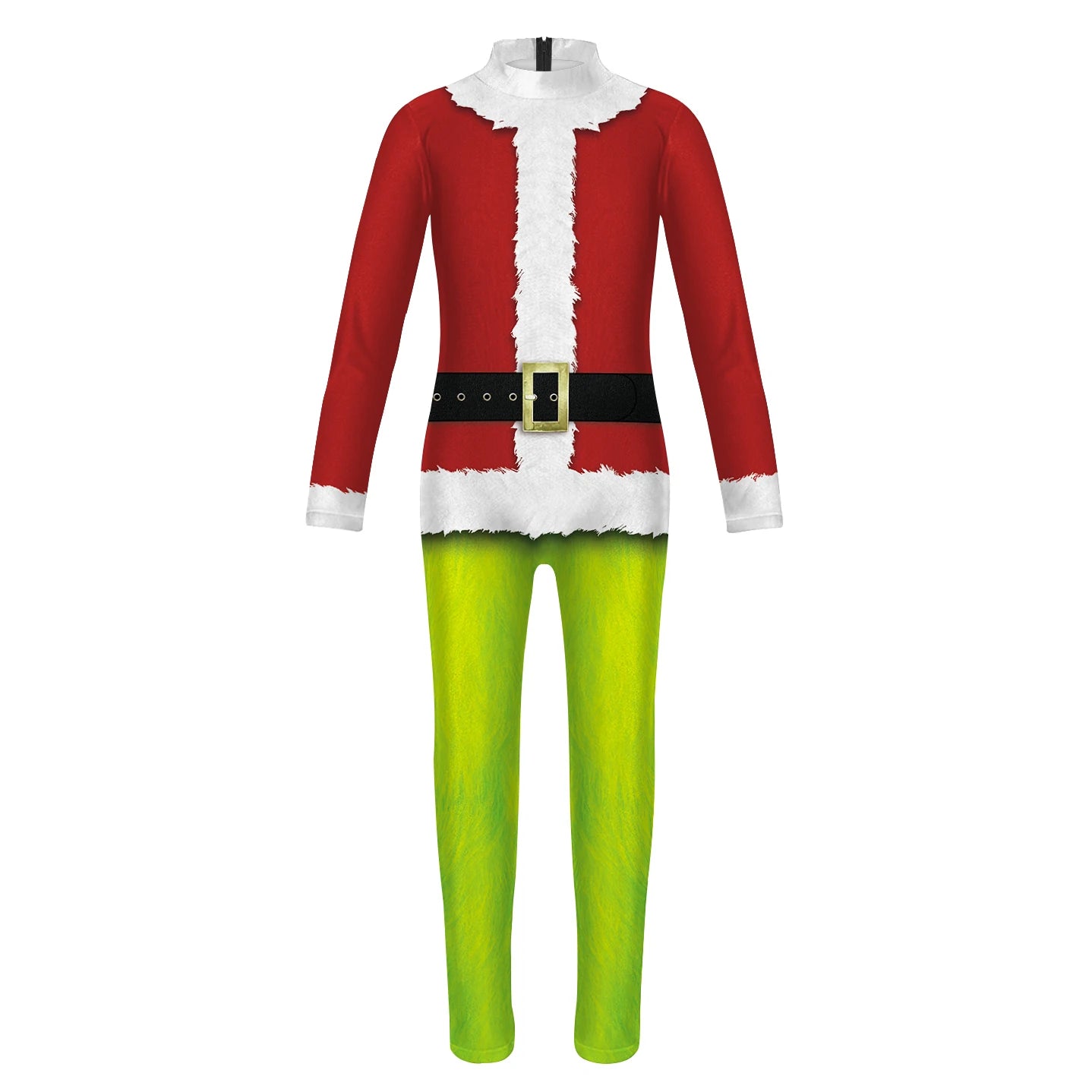 Matching Santa Claus Cosplay Costume Set – Christmas Gift Jumpsuit for Adults and Children - Premium Cosplay Costumes from Lizard Vigilante - Just $23.88! Shop now at Lizard Vigilante