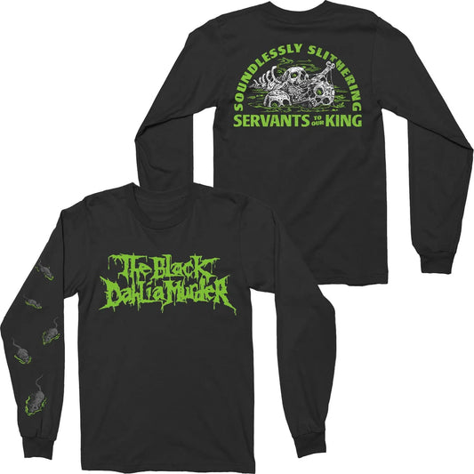 THE BLACK DAHLIA MURDER  Melodic Death Metal  Skull Print T-shirt Mens Cotton Tee-shirt Harajuku Streetwear Oversized T Shirts - Premium long sleeve tee from Lizard Vigilante - Just $27.99! Shop now at Lizard Vigilante