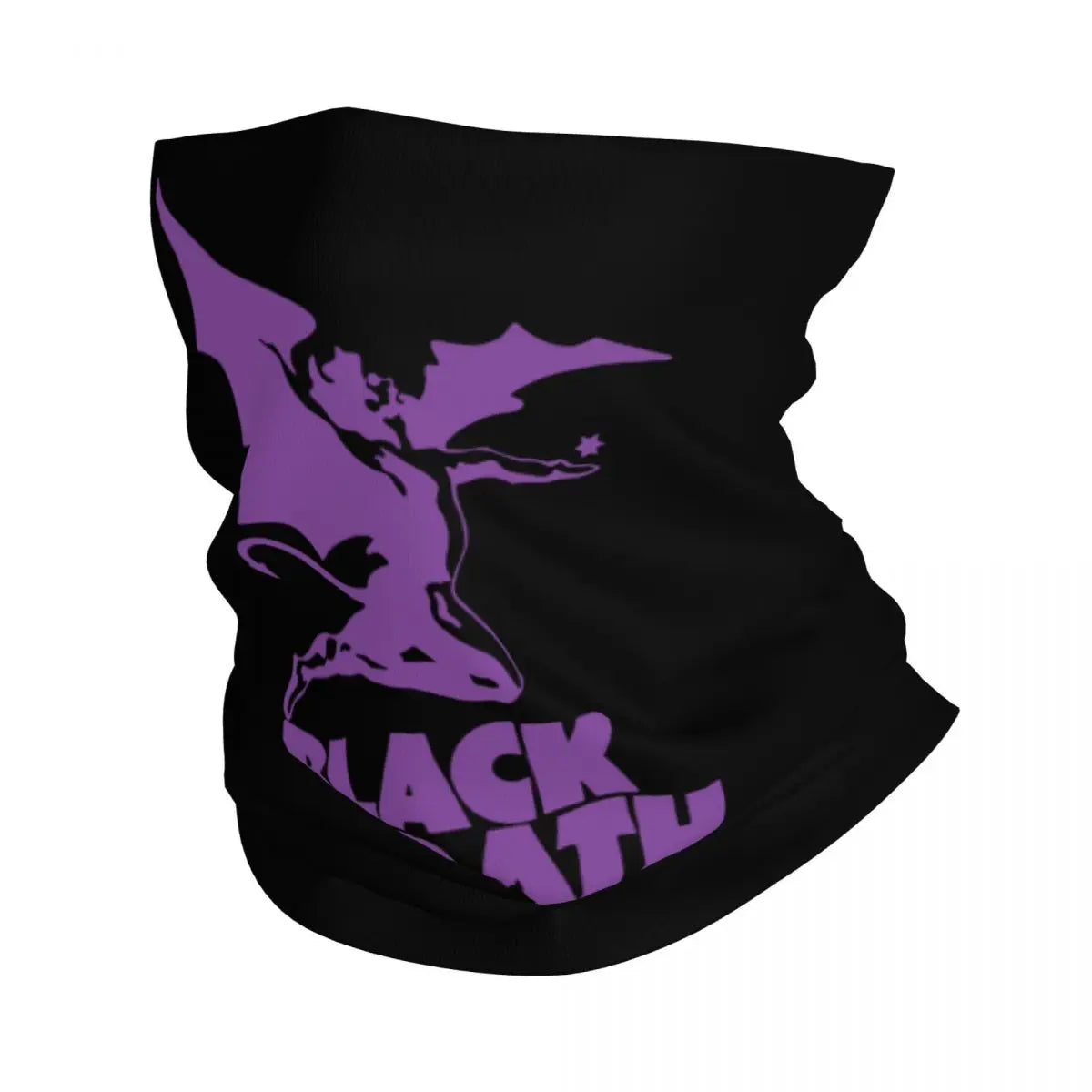 Black Sabbath Neck Gaiter Printed Bandana Face Scarf Multifunctional Headwear Adult All Season - Premium neck gaiter from Lizard Vigilante - Just $20.88! Shop now at Lizard Vigilante