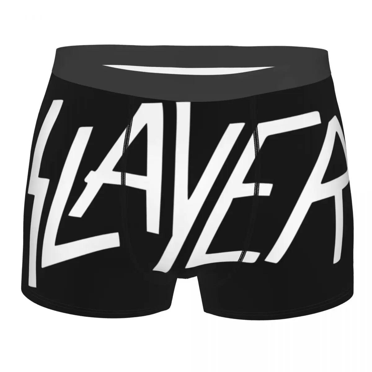 Slayer Megadeth Slipknot - Death Metal Boxer Briefs - Premium Underwear from Lizard Vigilante - Just $24.49! Shop now at Lizard Vigilante