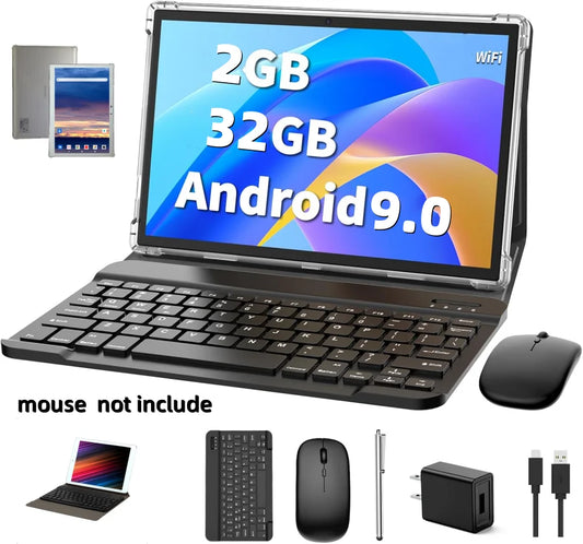 Gift Silicone Case 10.1 INCH Type-C 10 Android 9 Tablet PC 2GB RAM 32GB ROM flash K30 MTK9863 Quad-Core Single Camera WIFI