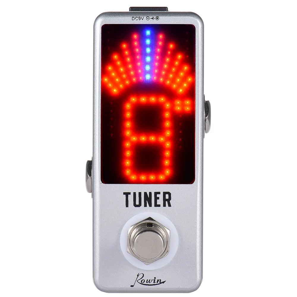 Mini Chromatic Tuner Pedal Effect LED Display True Bypass Guitar Tuner for Guitar Bass Accessories Guitar Bass Musical Instrumen - Lizard Vigilante