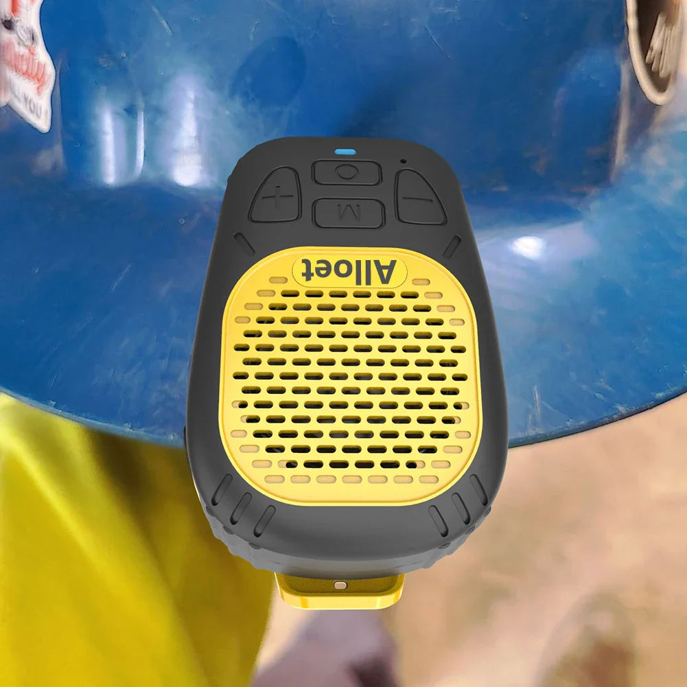 Wearable Bluetooth-Compatible5.3 Speaker with Strap Magnetic Clip-On Wireless Portable Speakers Small Speaker for Cycling/Hiking