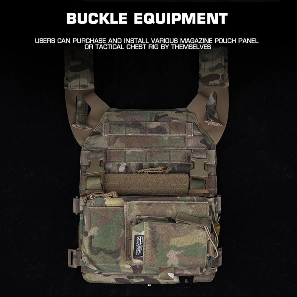 KOLINLOV JPC Tactical Vest 2.0 – Rugged Plate Carrier for Hunters, Operators & Airsoft Commandos - Premium vest from dsers - Just $108.99! Shop now at Lizard Vigilante