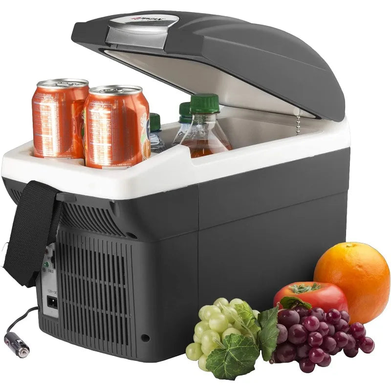 Wagan EL6206 12V 6 Quart Personal Thermoelectric, 6 Liter Capacity, Portable Electric Cooler Warmer with 12/24V DC, Small Fridge - Premium  from Lizard Vigilante - Just $140.99! Shop now at Lizard Vigilante