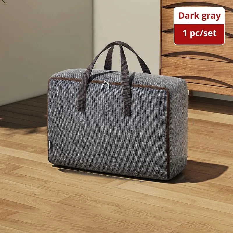 1pc Household Oxford Clothes and Quilt Storage Bag – Durable, Waterproof, and Multi-Functional - Premium storage bag from Lizard Vigilante - Just $29.99! Shop now at Lizard Vigilante