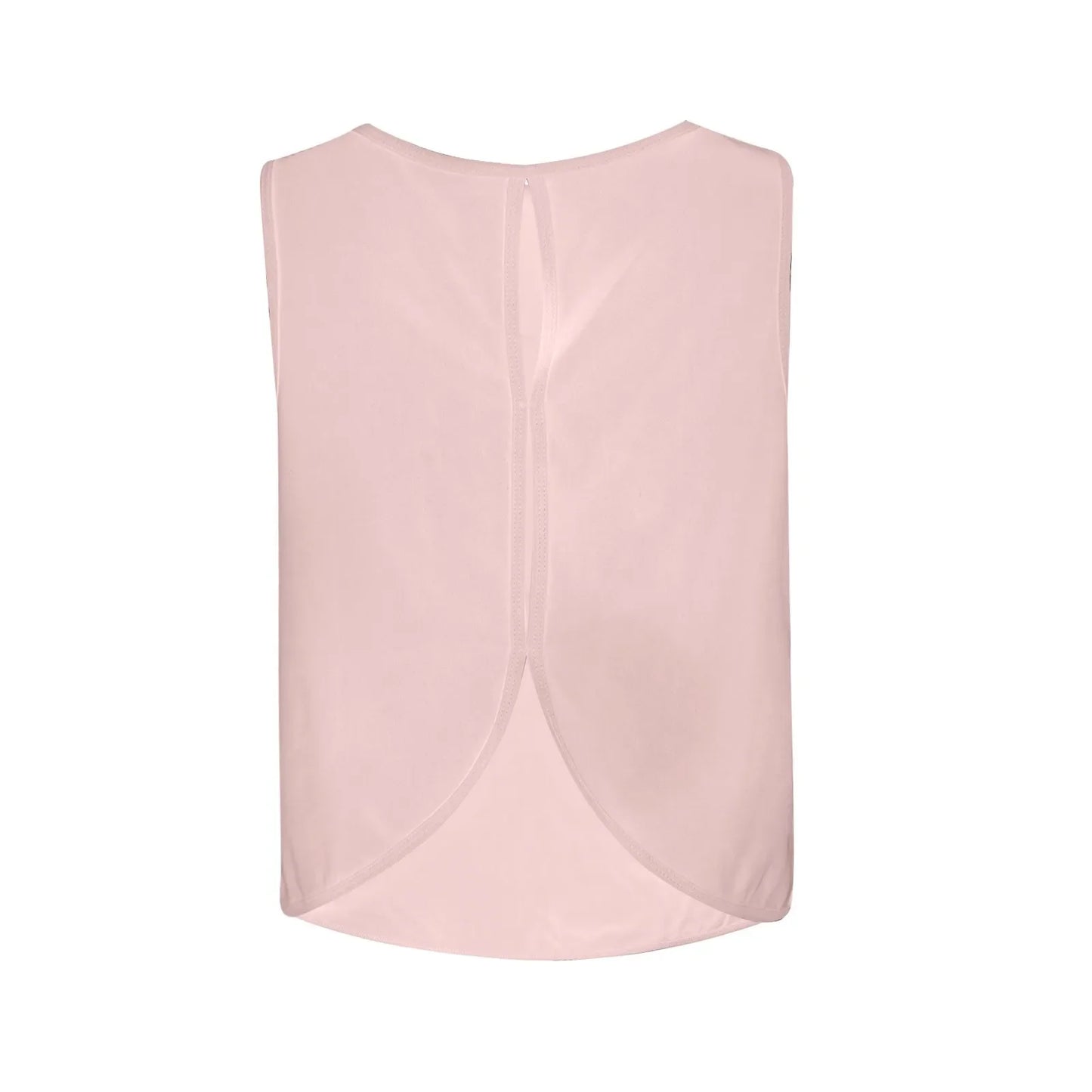 Women'S Solid Color Top Women'S Sports Suspender Top Women'S Fashion Hollow Back Sports Running Fitness Casual Hundred Yoga Top