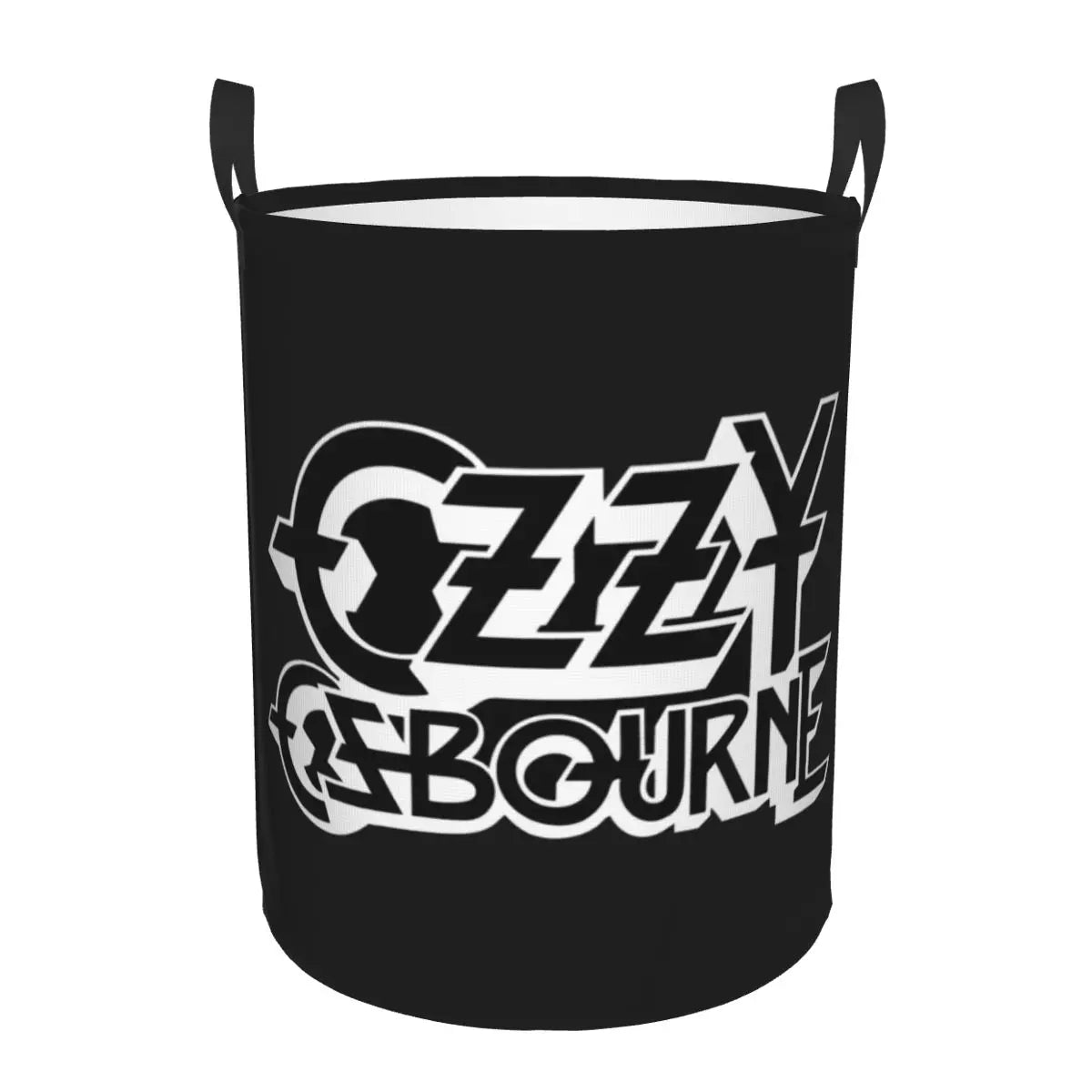 Ozzy Osbourne Prince of Darkness Laundry Basket | Foldable Heavy Metal Band Rock Toy Clothes Hamper | Storage Bin for Kids Nursery - Premium laundry basket from Lizard Vigilante - Just $19.99! Shop now at Lizard Vigilante