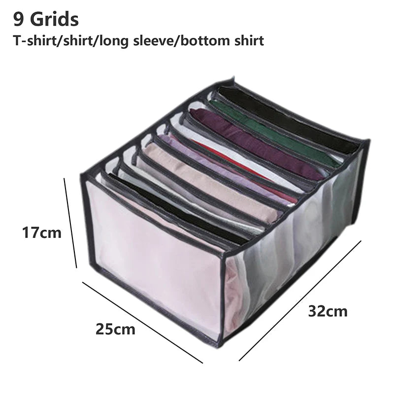 Fabric Underwear Bra Storage Box Underwear Sorting Box Panty Socks Compartment Storage Box Drawer Organizer Home Storage