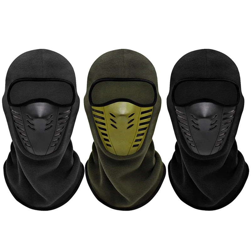 Motorcycle Mask Fleece Thermal Face Mask – Windproof Winter Balaclava for Riding, Skiing, and Outdoor Sports - Premium face mask from Lizard Vigilante - Just $14.88! Shop now at Lizard Vigilante