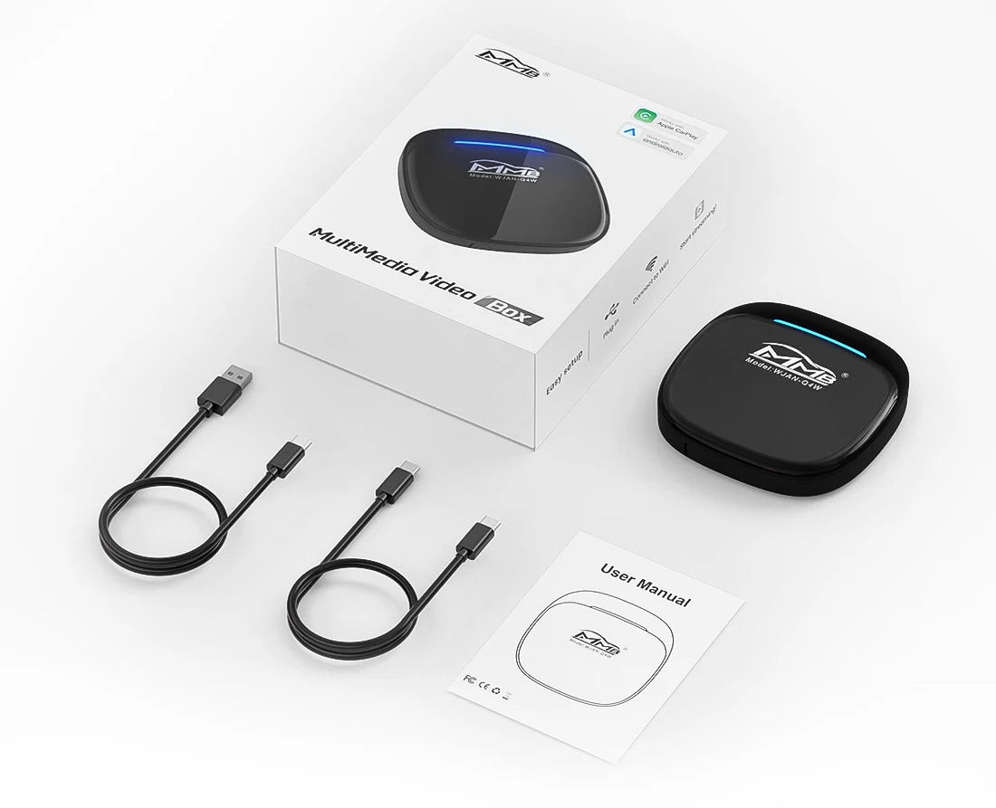 MMB MAX 5.0 “Road Riot AI Box” — Android 13, 8-Core QCM6225, Wireless CarPlay & Android Auto, Split-Screen GPS, 8GB+128GB, Netflix/YouTube