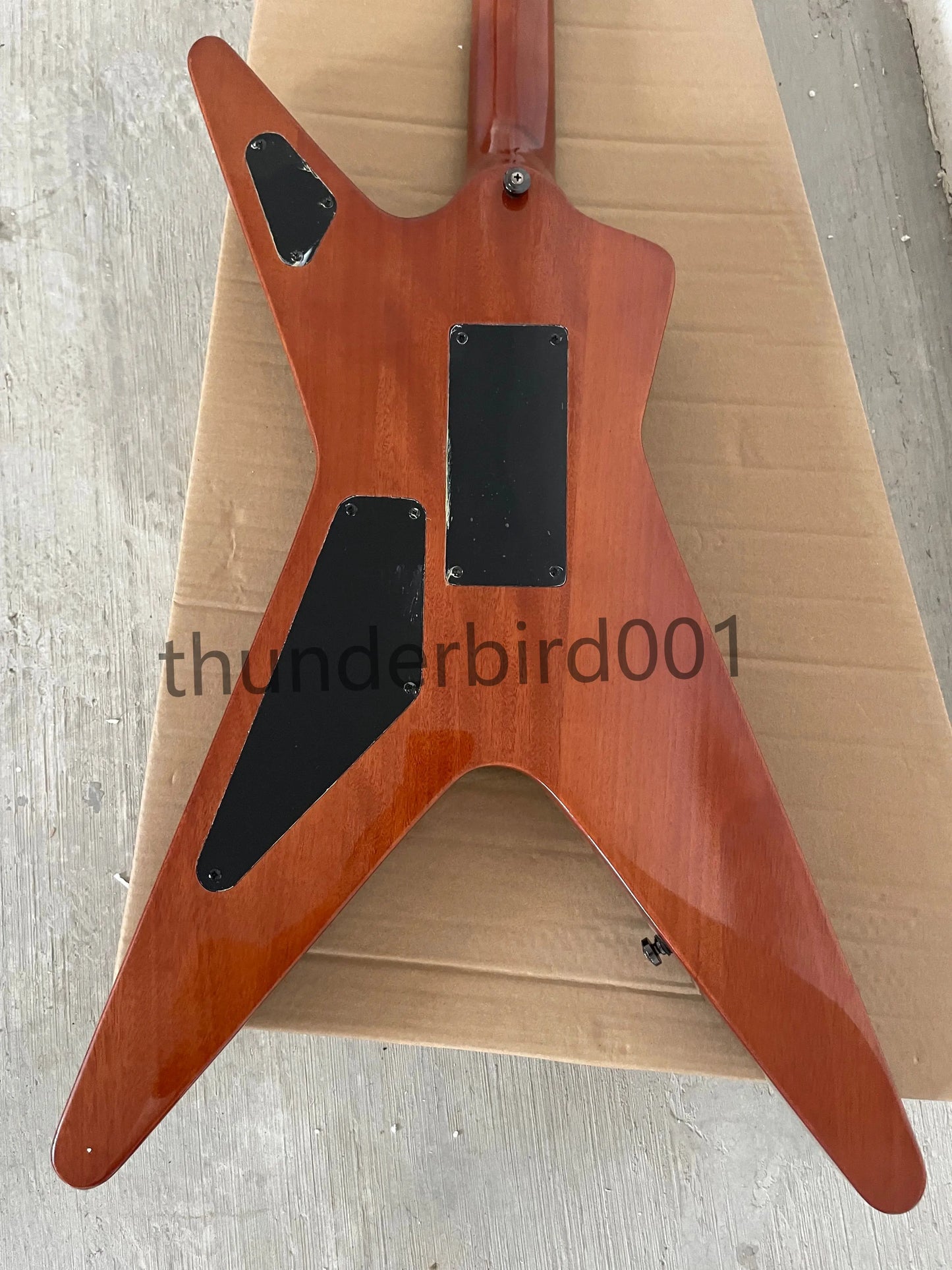 Green Dime Slime V-Neck Shred Machine | Mahogany War-Axe Inspired By Dimebag Darrell’s Legendary Tone