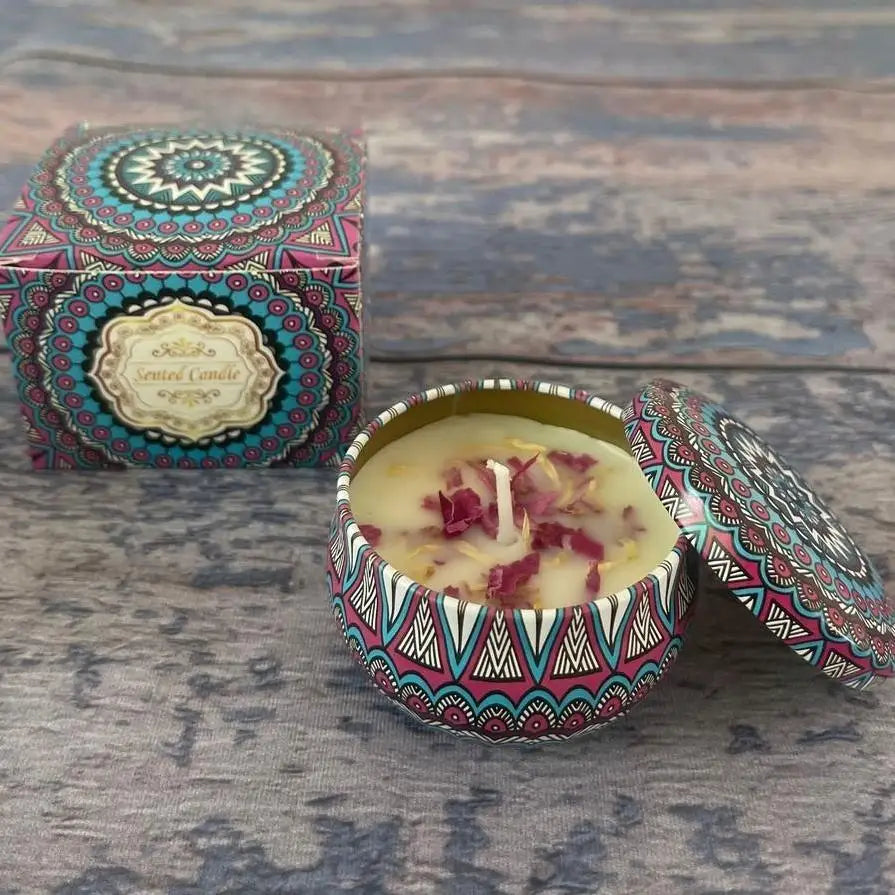 Scented Candle Handmade Natural Soy Aromatherapy Fragrance Birthday/New Year/Teacher Day/Christmas/Party Mother's Day Gift