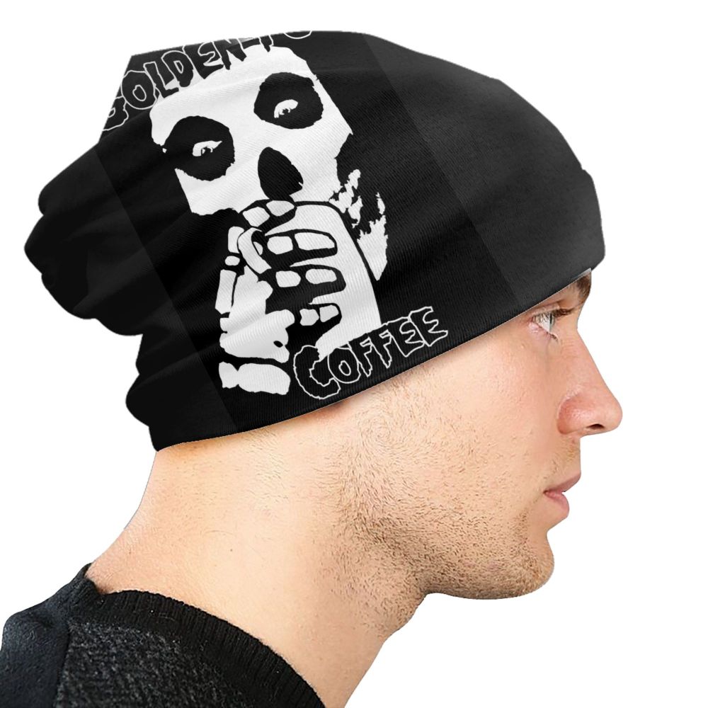 Misfits Horror Punk Rock Knit Beanie – Unisex Winter Skull Cap for Men & Women - Premium beanie from dsers - Just $19.99! Shop now at Lizard Vigilante