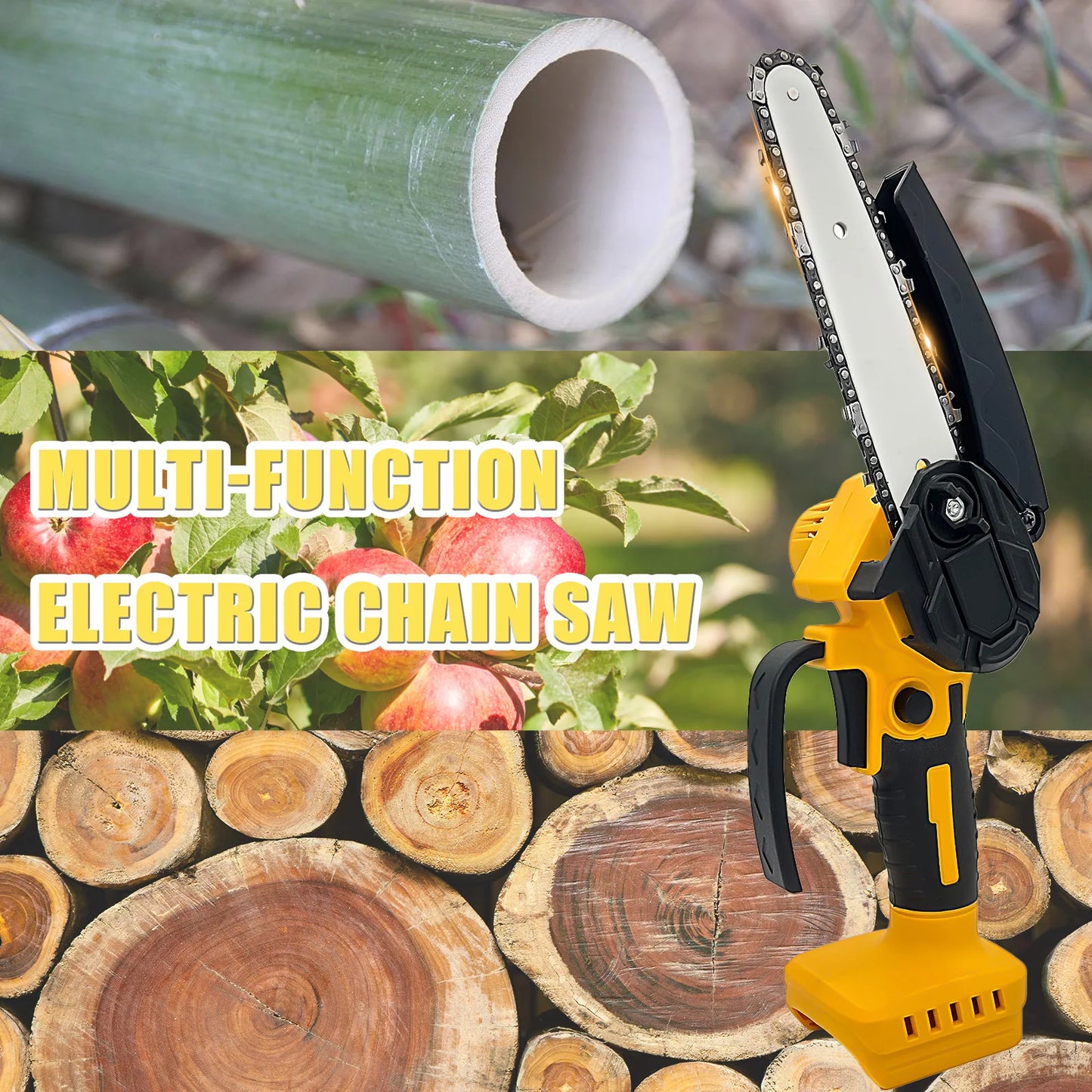 Beastly 6-Inch Cordless Chainsaw – Feisty Tree-Muncher Compatible with Dewalt/Milwaukee Batteries, 18V-20V Power for DIY Lumberjacks (Tool-Only) - Premium chainsaw from Lizard Vigilante - Just $69.69! Shop now at Lizard Vigilante