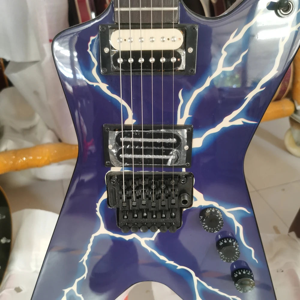 Dean Dimebag Darrell Electric Guitar, Lightning Guitar body, Tremolo Bridge, Free Shipping - Premium Electric Guitar from Lizard Vigilante - Just $420! Shop now at Lizard Vigilante