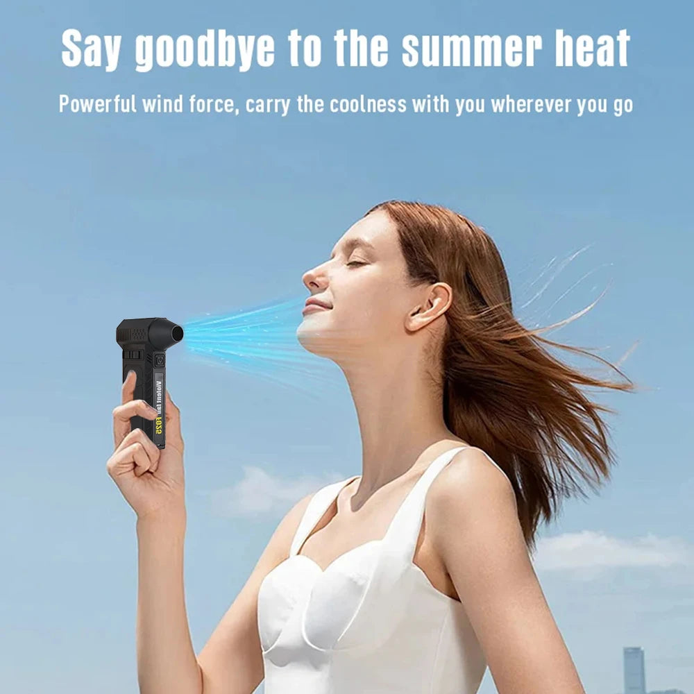 BLACKTORQ 200K RPM Turbo Air Cannon – Pro-Grade Cordless Jet Blower & Dust Cleaner with Infinite-Speed Brushless Drive - Premium air blower from dsers - Just $108.99! Shop now at Lizard Vigilante