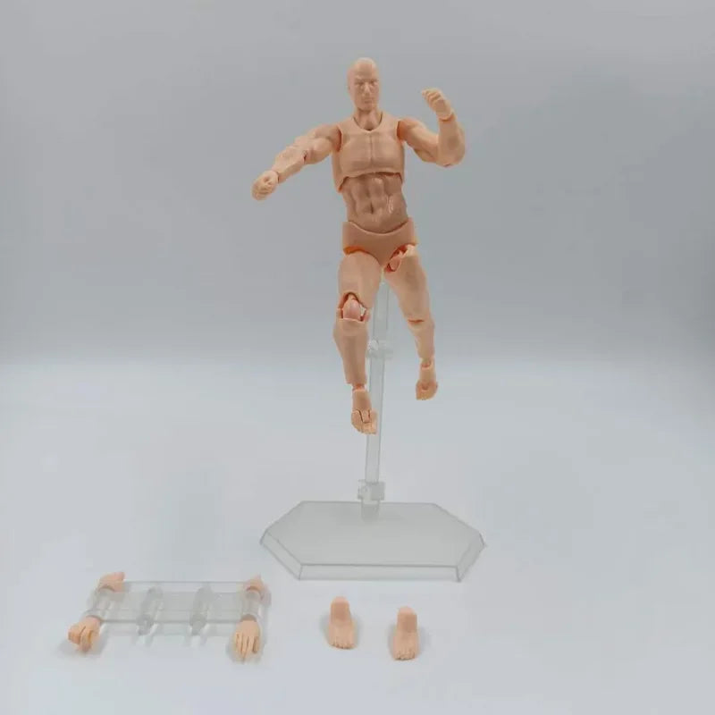Articulated Human Figma Figurine Drawing Sketch People Statues Art Painting Joint Figurine Sculpture Decoration Desk Accessories