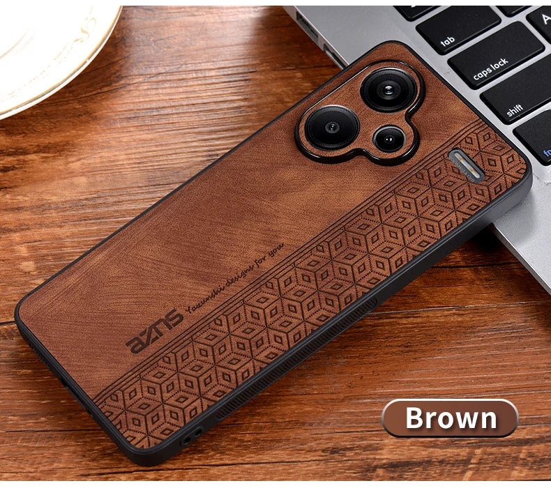 For Xiaomi Redmi Note 13 Pro Plus Чехол для back cover Skin Feel Shockproof Leather Case Soft Funda For Redmi Note 13 Pro Plus
