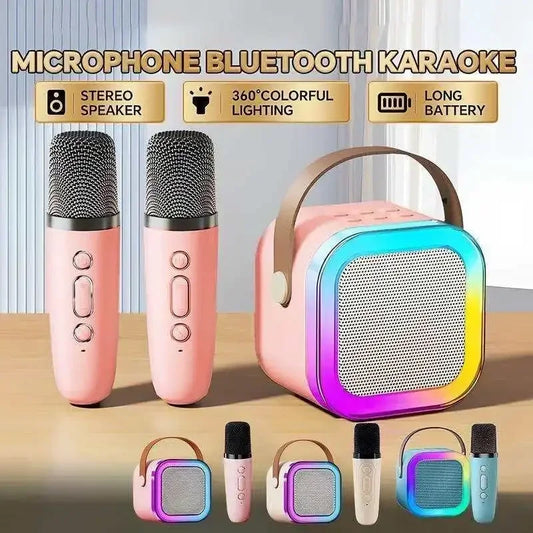 K12 RGB Karaoke Beast – Wireless Bluetooth Speaker + 2 Mics for Kids & Chaos - Premium karaoke from dsers - Just $22.22! Shop now at Lizard Vigilante
