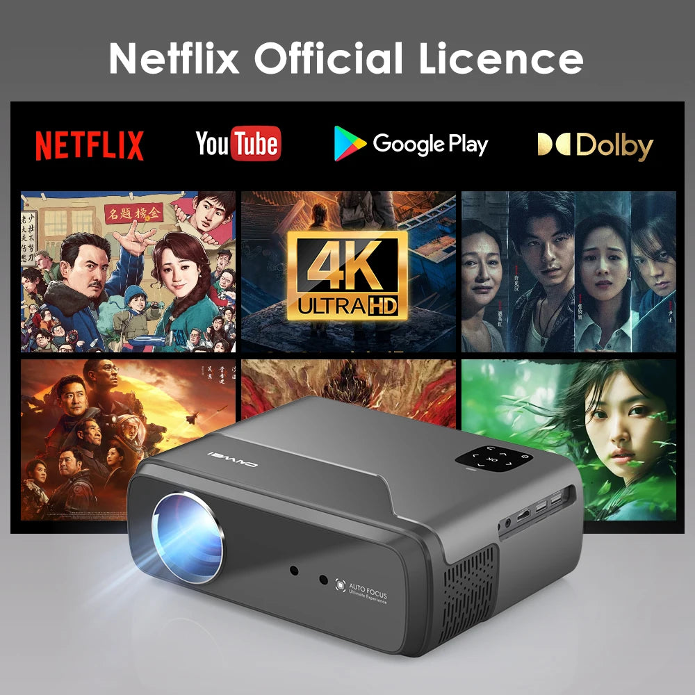 portable 4k projector [Netflix Official Licence] 5G WiFi Mini projector Dolby Android 11 beam Projector Home Theater Google Play - Premium  from Lizard Vigilante - Just $626.99! Shop now at Lizard Vigilante