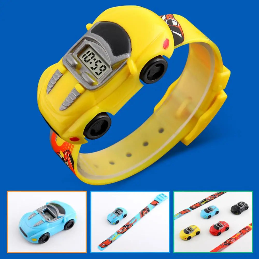 Cartoon Car Children Watch Toy for Boys - Fun & Fashion in One! - Premium watches from Lizard Vigilante - Just $16.99! Shop now at Lizard Vigilante