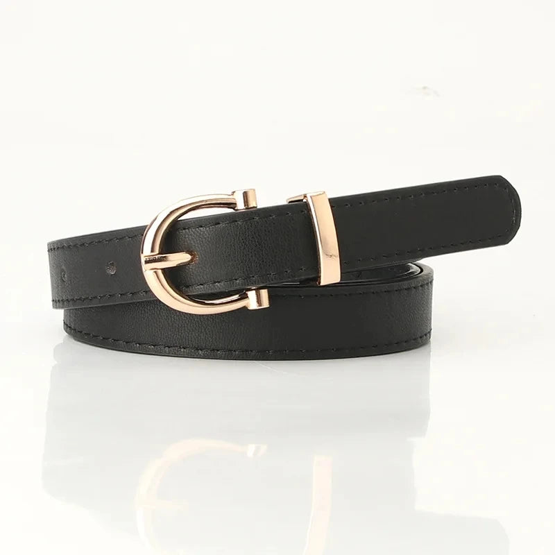 Elegant PU Leather Belt | Stylish and Versatile Waistband Belt - Premium belt from Lizard Vigilante - Just $22.88! Shop now at Lizard Vigilante