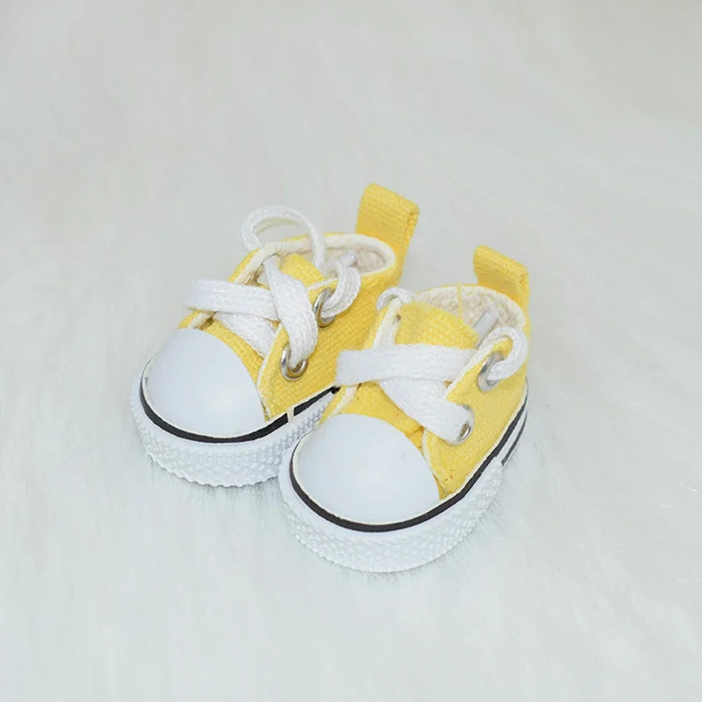 Labubu 17cm Cotton Dolls Shoes Toys Casual Sports Shoes Dolls Accessories for Labubu Outfits