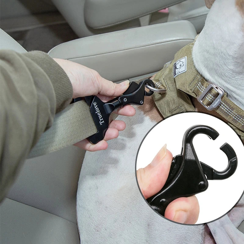 Winhyepet Pet Safety Car Seat Belt Buckle Clip Dog Accessories Items for Collar Harness,Locking Snap Seat Belts for All Vehicles - Premium dog supplies from Lizard Vigilante - Just $28.89! Shop now at Lizard Vigilante