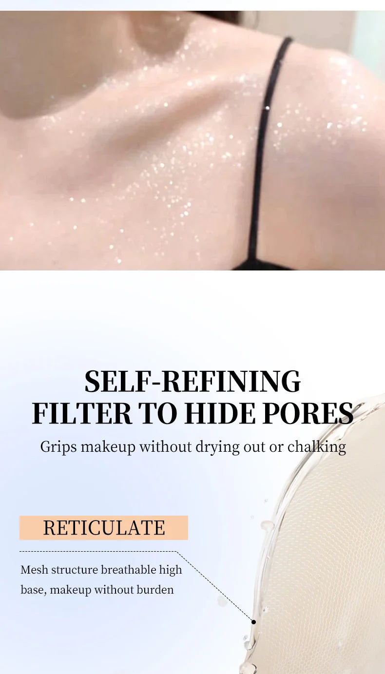 Ocheal Matte Face Setting Powder Oil-control Lightweight Radiant Foundation Pressed Powder Face Full Coverage Makeup Cosmetic