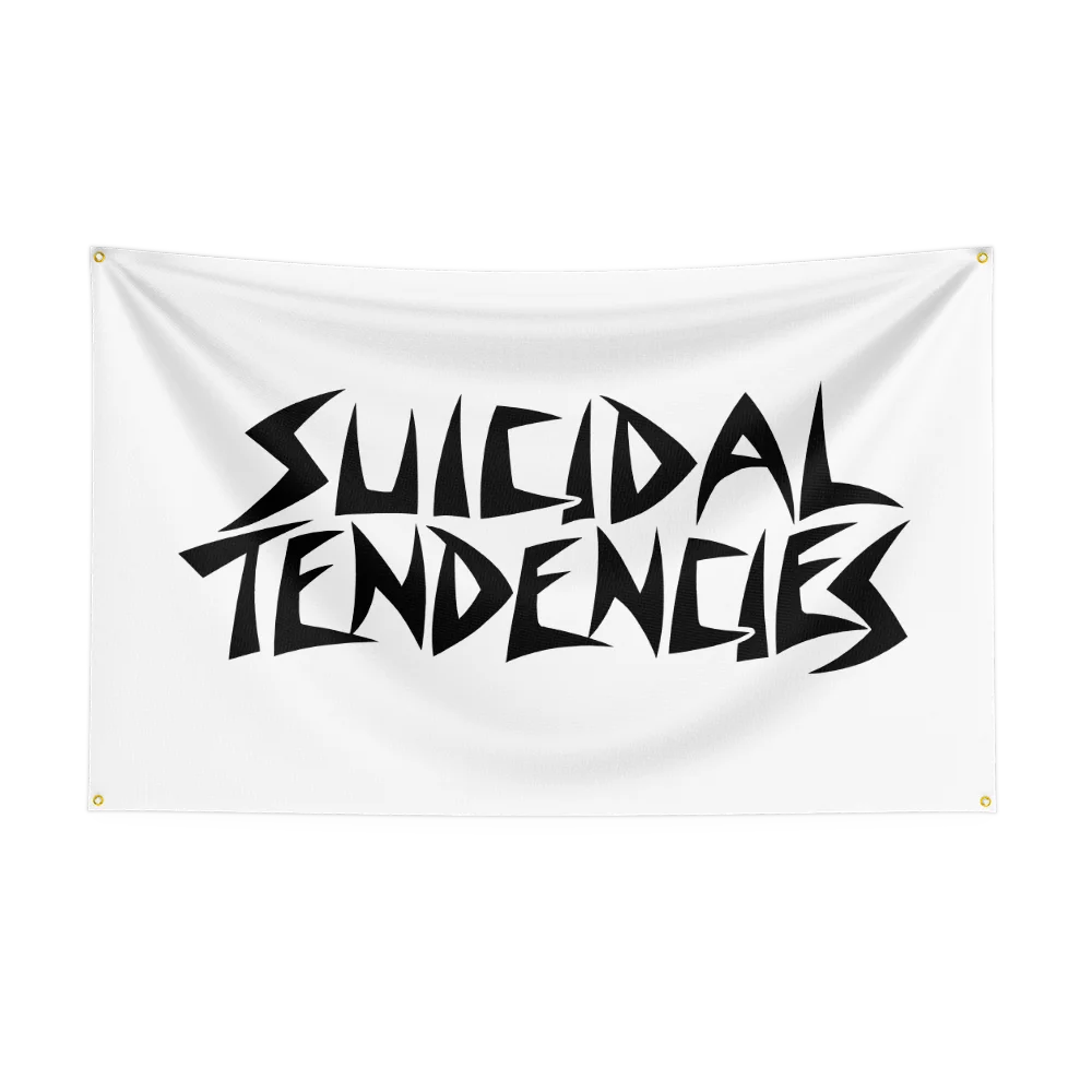 Suicidal Tendencies Thrash Metal Punk Rock Band Flag - 3x5FT Polyester Printed Banner for Bedroom & Outdoor Decoration - Premium banner from Lizard Vigilante - Just $17.99! Shop now at Lizard Vigilante